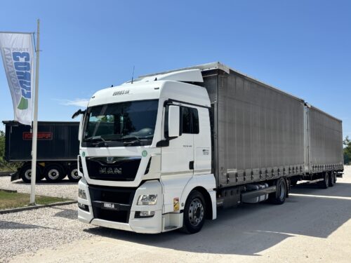euro3-vehicle-MAN TGX 18.400 + Schwarzmüller pótkocsi | 38 raklap | 2015